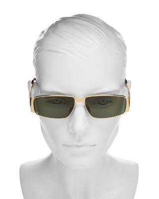 Triomphe Rectangle Sunglasses, 59mm