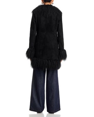 Dorothy Shearling Midi Coat