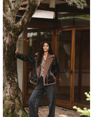 Faux Shearling Jacket