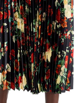 The Mave Mixed Media Midi Dress