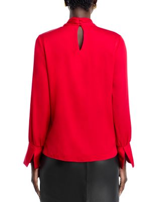 The Lola Silk Stretch Top  