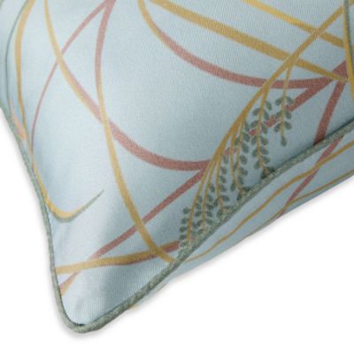 Graminee Silk Decorative Pillow, 13" x 22"