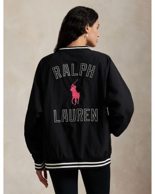 Unisex Pink Pony V-Neck Pullover