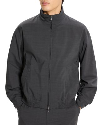 Straight Collar Reversible Moto Jacket