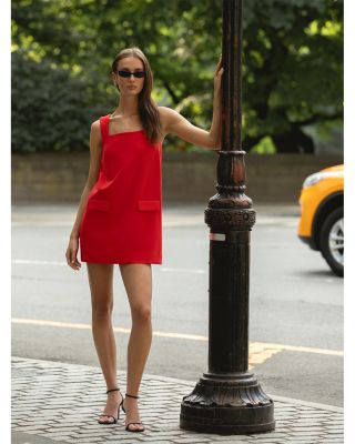 Whisper Square Neck Mini Dress