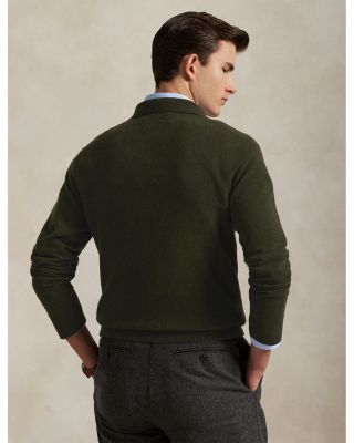 Wool Regular Fit Polo Sweater