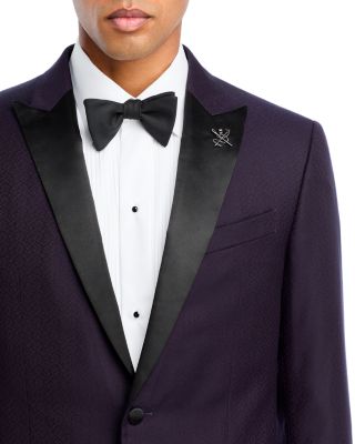 Micro Jacquard Peak Dinner Jacket
