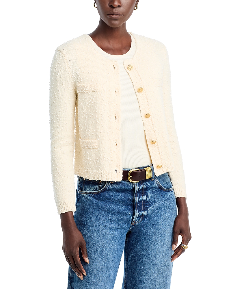 Kobi Halperin Richie Wool Crewneck Cardigan