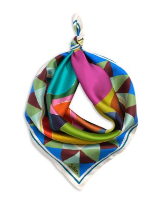 Painted Dots Silk Bandana 