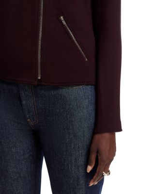 French Terry Moto Jacket