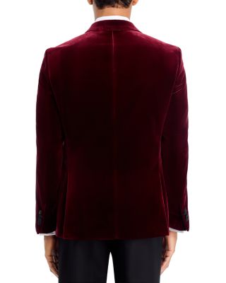 Velvet Satin Peak Slim Fit Dinner Jacket