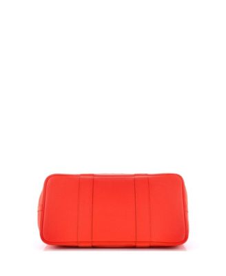 36 Garden Party Tote Leather with Printed Interior