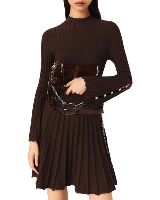 Raffie Pleated Dress