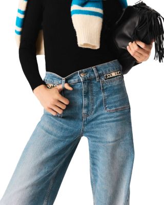 High Rise Jeans in Blue