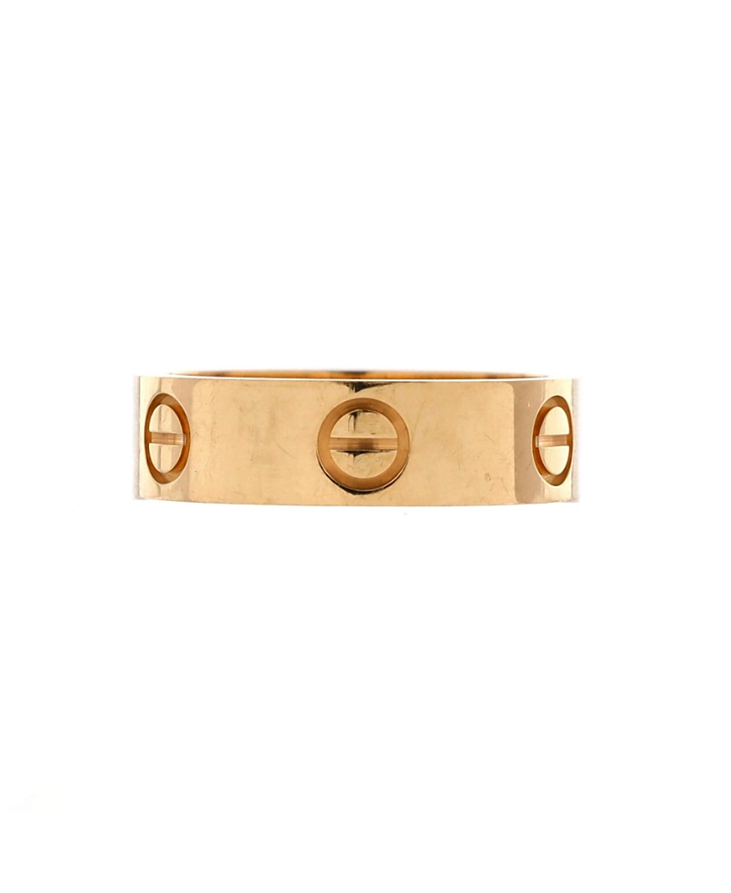 Pre-owned Pre-owned Cartier Cartier Love Band Ring 18k Gold