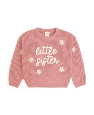 Girls' Little Sister Knit Sweater - Baby, Little Kid
