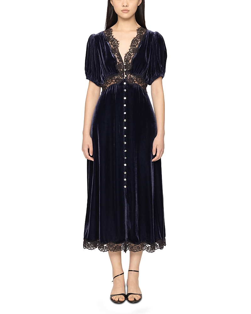 Sea Clarice Puff Sleeve Midi Dress