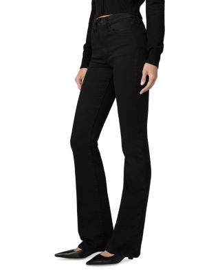 The Hi Honey High Rise Bootcut Jeans in Black