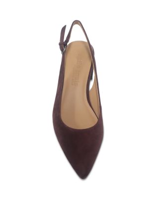 Women's Georgia Suede Slingback Pumps