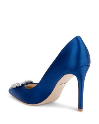 Women's Cher Crystal Buckle Pumps