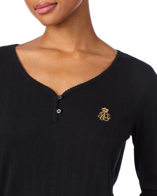 Long Sleeve V Neck Pajama Set