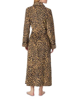 Long Shawl Collar Long Robe