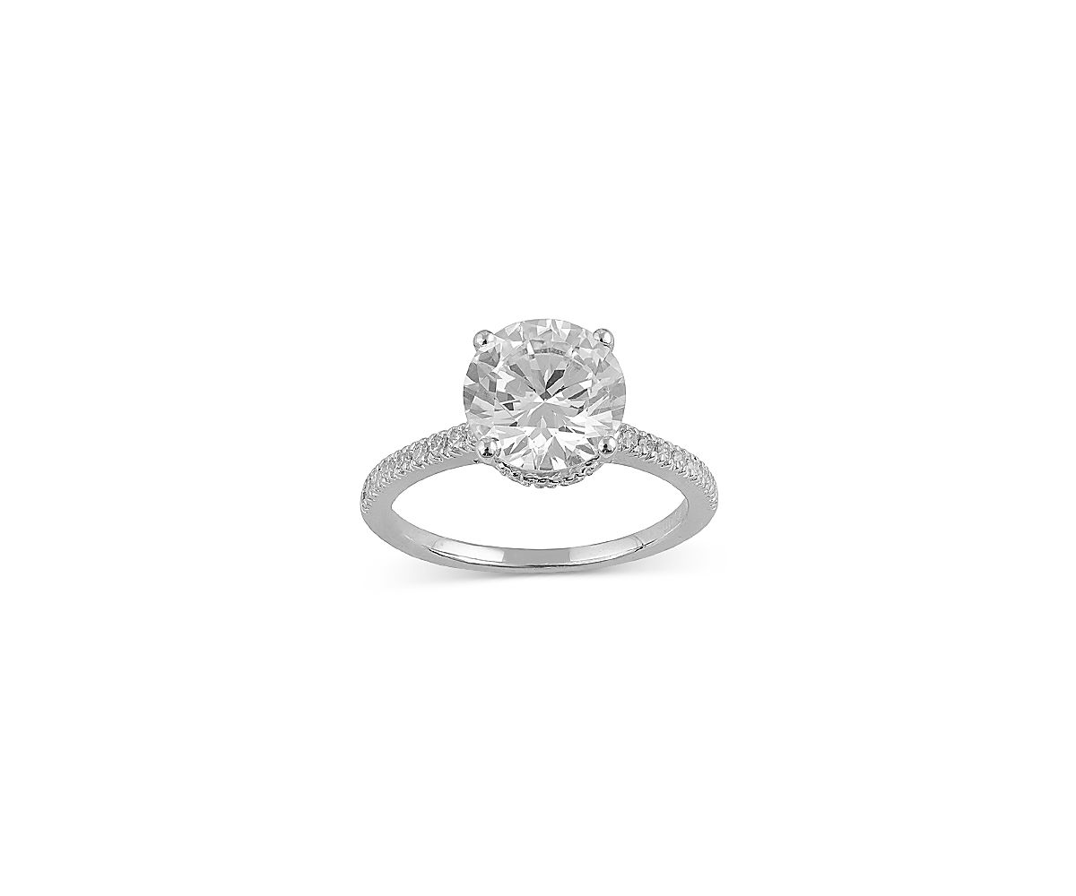 Bloomingdale's Fine Collection Certified Lab Grown Diamond Engagement Ring