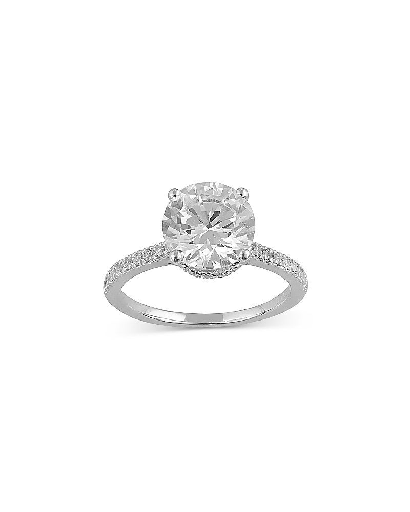 Bloomingdale's Fine Collection Certified Lab Grown Diamond Engagement Ring in 18K White Gold, 3.5 tcw