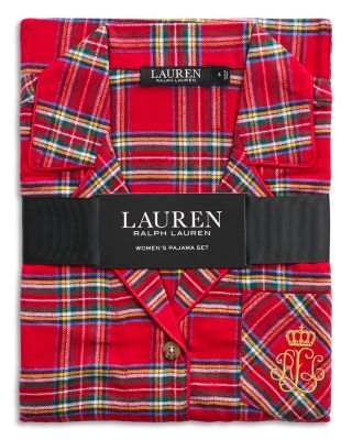 Long Sleeve Notch Collar Pajama Set