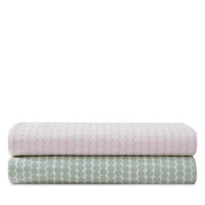 Pikku Rasymatto Pastel Blue Cotton Percale Sheet Set, King