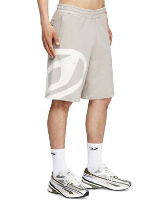 P-Crow-Bleach Cotton TK&amp;quot; Shorts