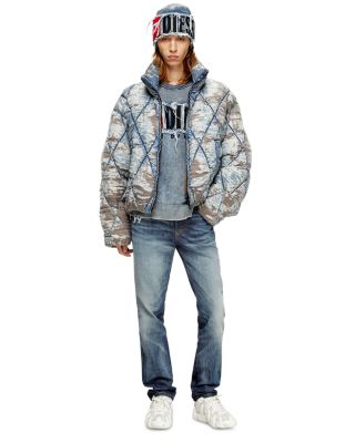 W-Kons Quilted Denim Jacket