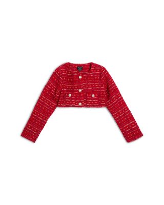 Girls' Sutton Boucle Crop Jacket - Little Kid, Big Kid