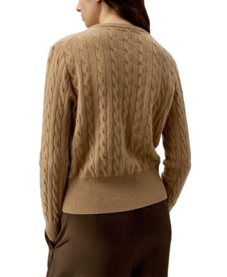 Baby Cashmere Cable-Knit Cardigan