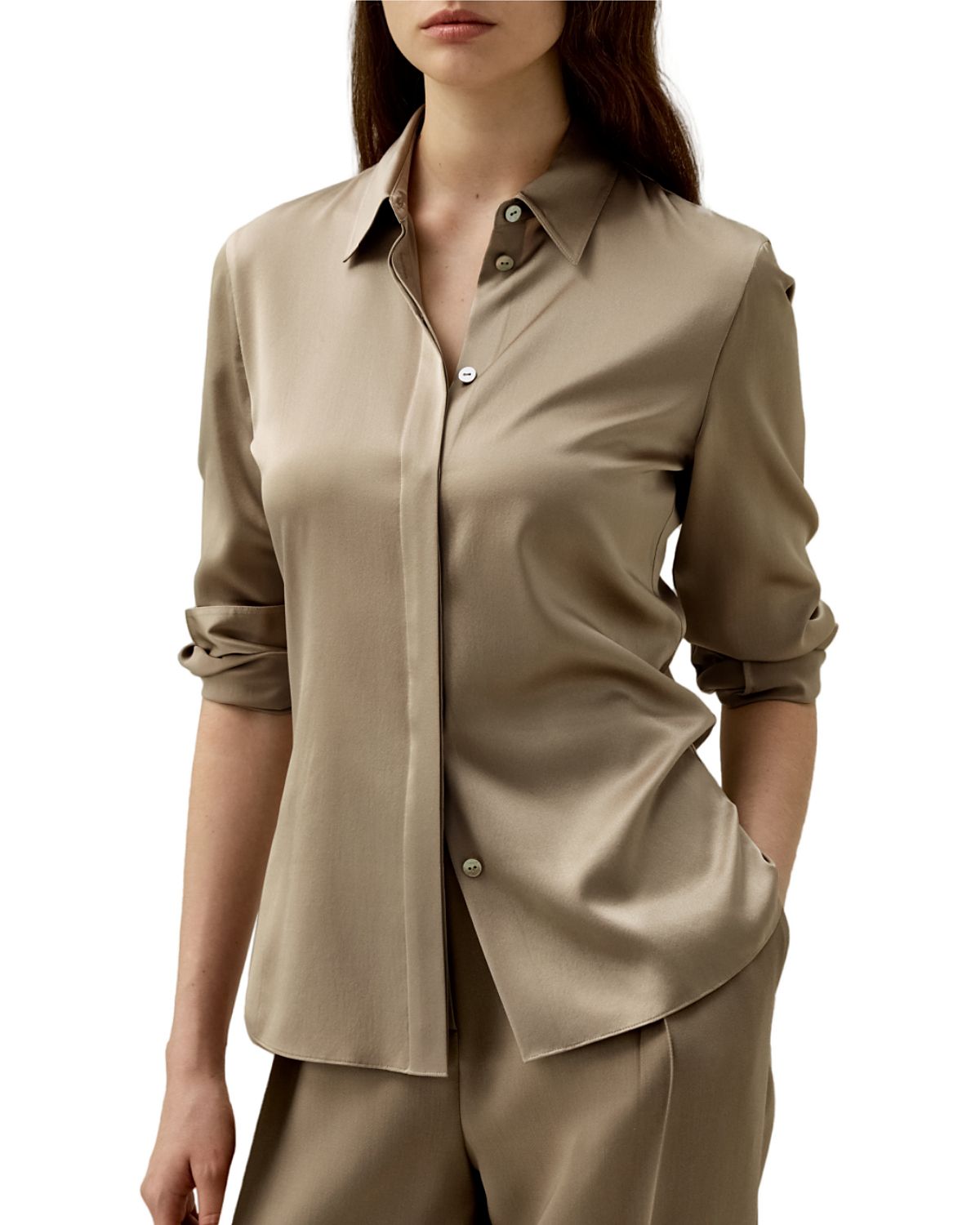 Lilysilk Elegant Silhouette Silk Shirt