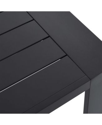 Tahoe Outdoor Patio Powder-Coated Aluminum End Table