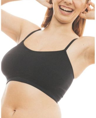 Soft Convertible Crop Top Halter Bralette