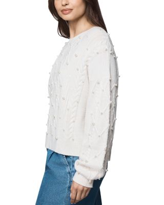 Demi Pearl Crewneck Sweater