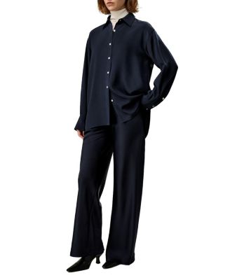 The One Relaxed Fit Silk Shirt