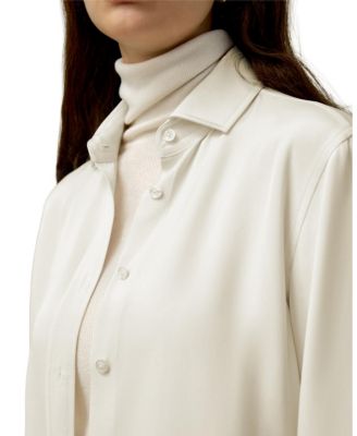 Classic Longline Silk Shirt