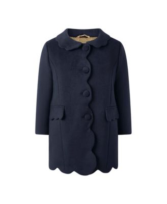 Girls' Scalloped Dress Coat - Little Kid, Big Kid