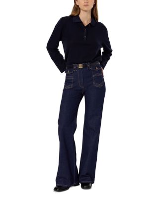 Anna High Rise Flare Jeans