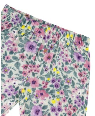 Girls' Organic Cotton Top and Muslin Pants Set - Baby