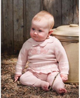 Girls' Knitted Top and Pant Set - Baby