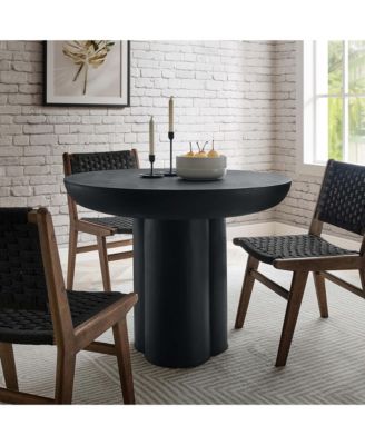 Caspian 40" Round Concrete Dining Table