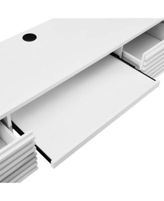 Render Wall Mount Wood Office Desk