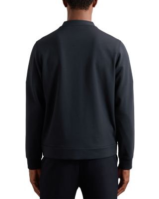 Casson Long Sleeve Interlock Cardigan