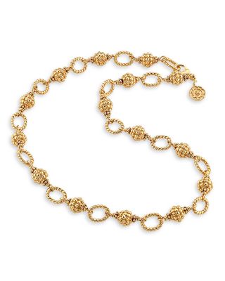 Berry & Bead Chain Necklace, 18"