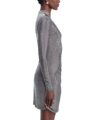 Amarylis Metallic Mini Dress