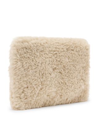Bettina Shearling Clutch